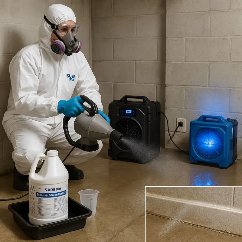 Sanitization and Odor Removal process in Sibley County, MN