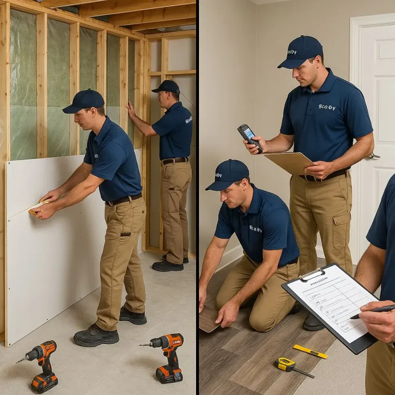 Repairs and Reconstruction process in Sibley County, MN